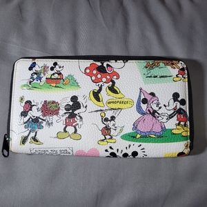 Disney Mickie and Minnie Mouse Wallet